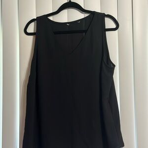 Elegant Black Sleeveless Top